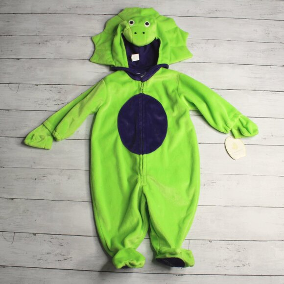 Plush Dinosaur Halloween Costume Set Size 6 9 Months - Picture 1 of 13